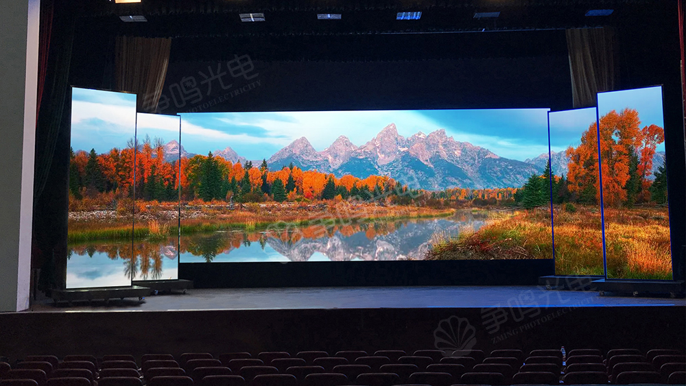 湖南争鳴光電舞台背景led屏